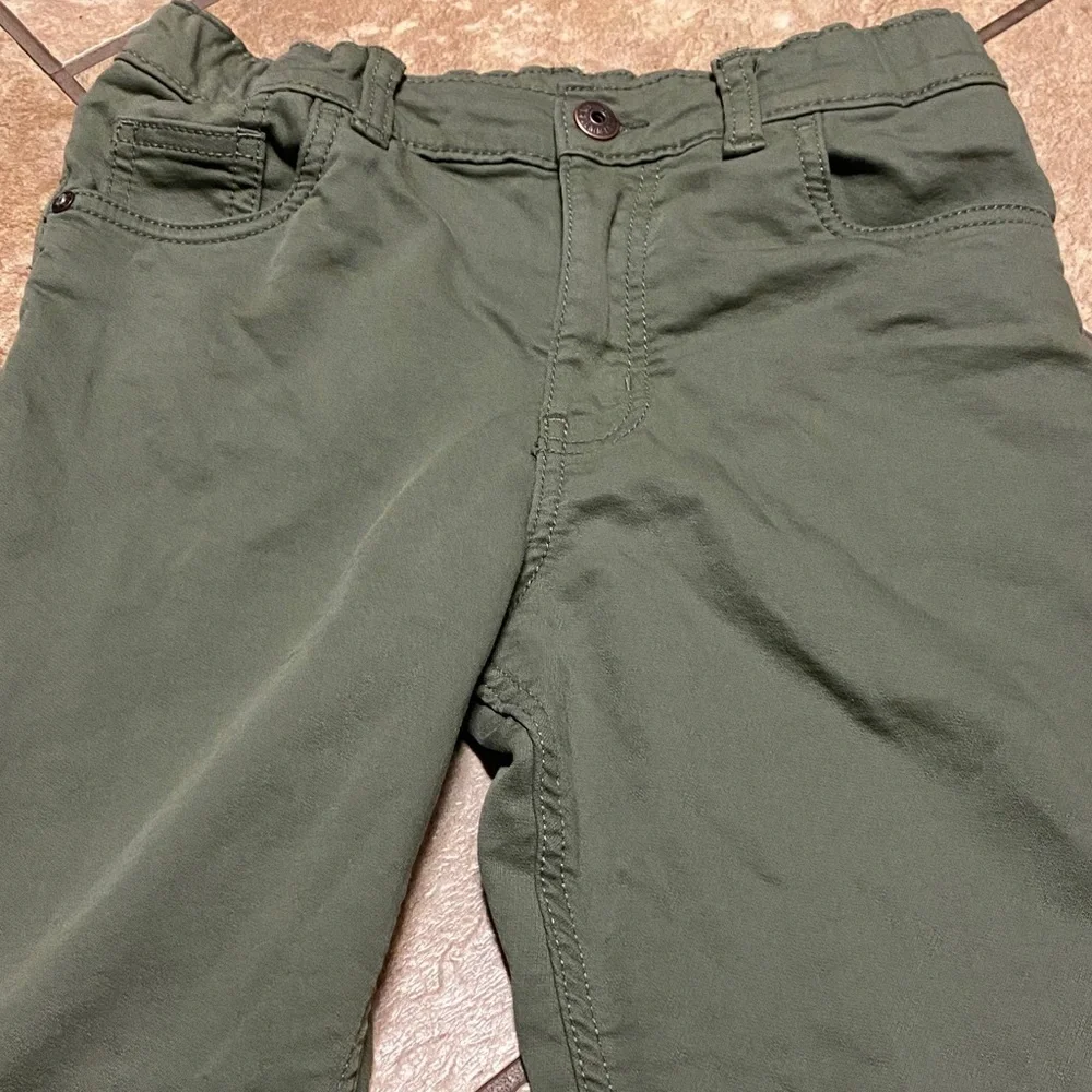 OshKosh B'gosh Kid’s Green Cotton Size 10 Jeans Back to School Fall